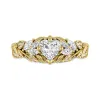 0.75ct Moissanite Engagement Ring 14K Gold