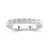 925 Sterling Silver Half Eternity Wedding Ring