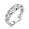 Argent sterling 925 Tige Droite Bague de mariage