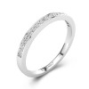 Stackable Moissanite Wedding Ring