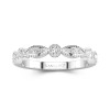 925 Sterling Silver Half Eternity Wedding Band