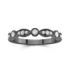 925 Sterling Silver Half Eternity Wedding Band