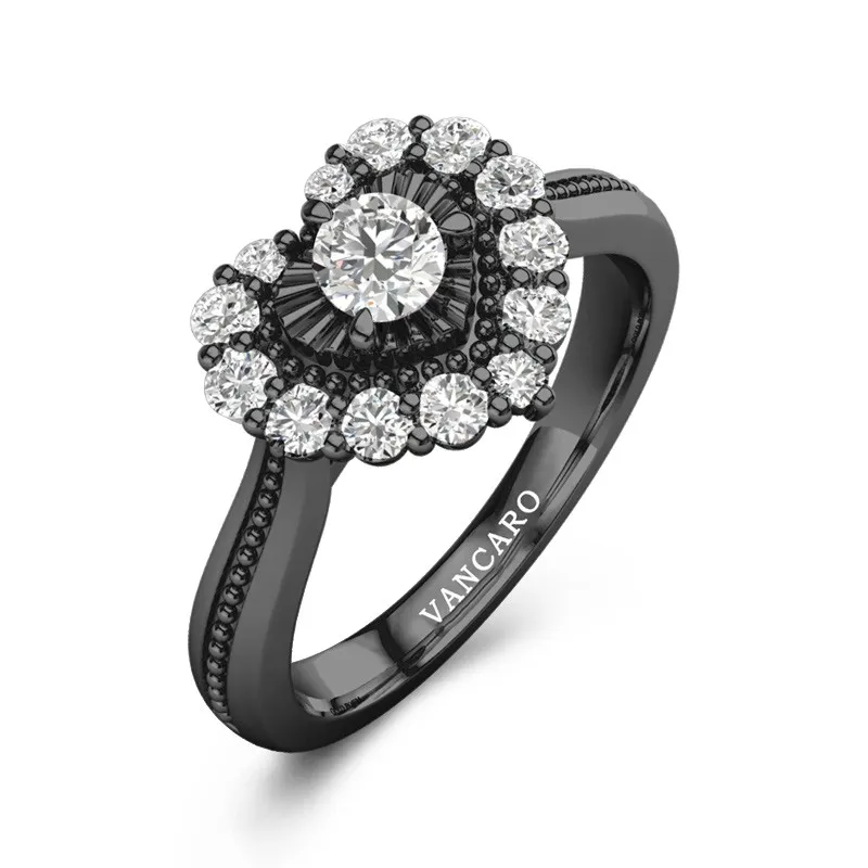 925 Sterling Silver Cubic Zirconia Promise Ring