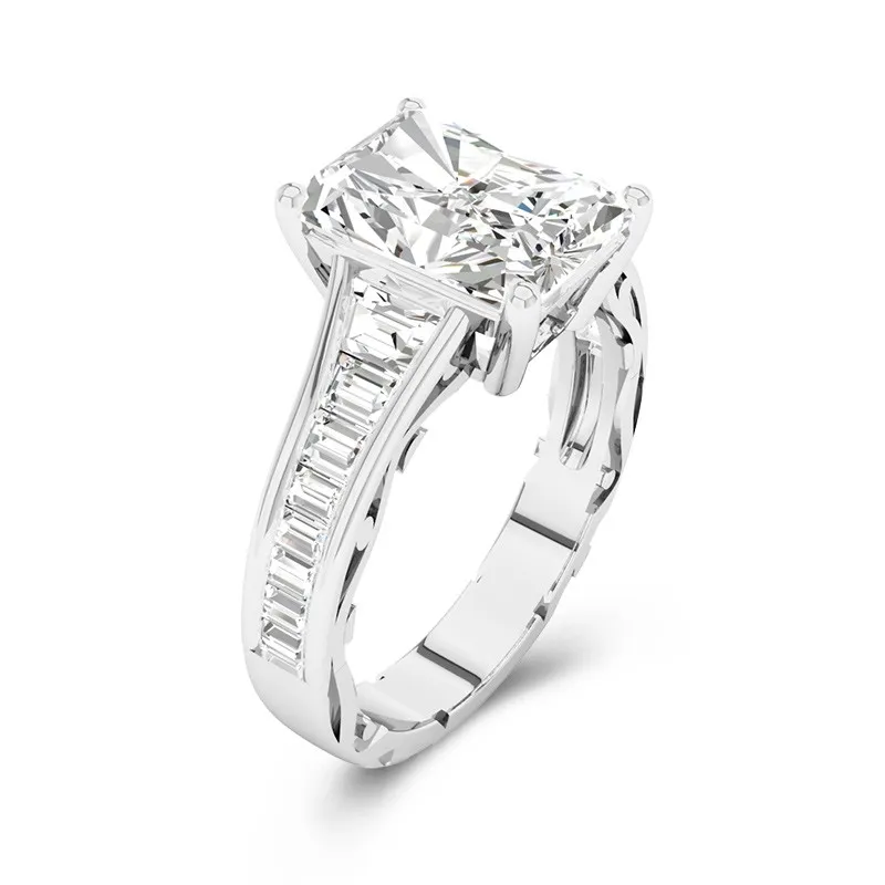2 carat cubic zirconia engagement rings - Luxuria