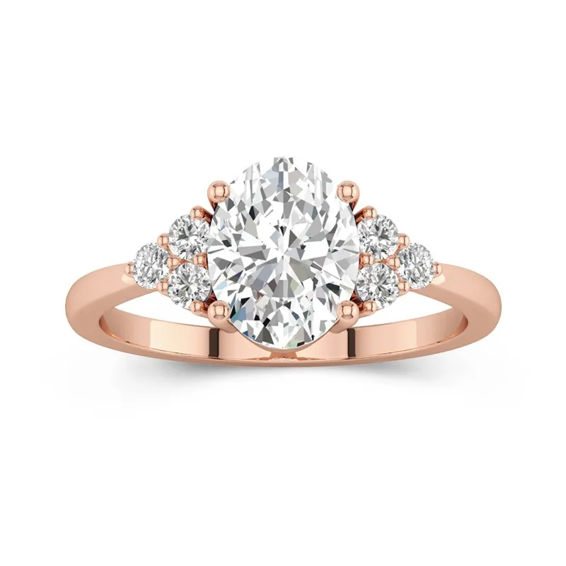 Understated Oval Cut Engagement Ring