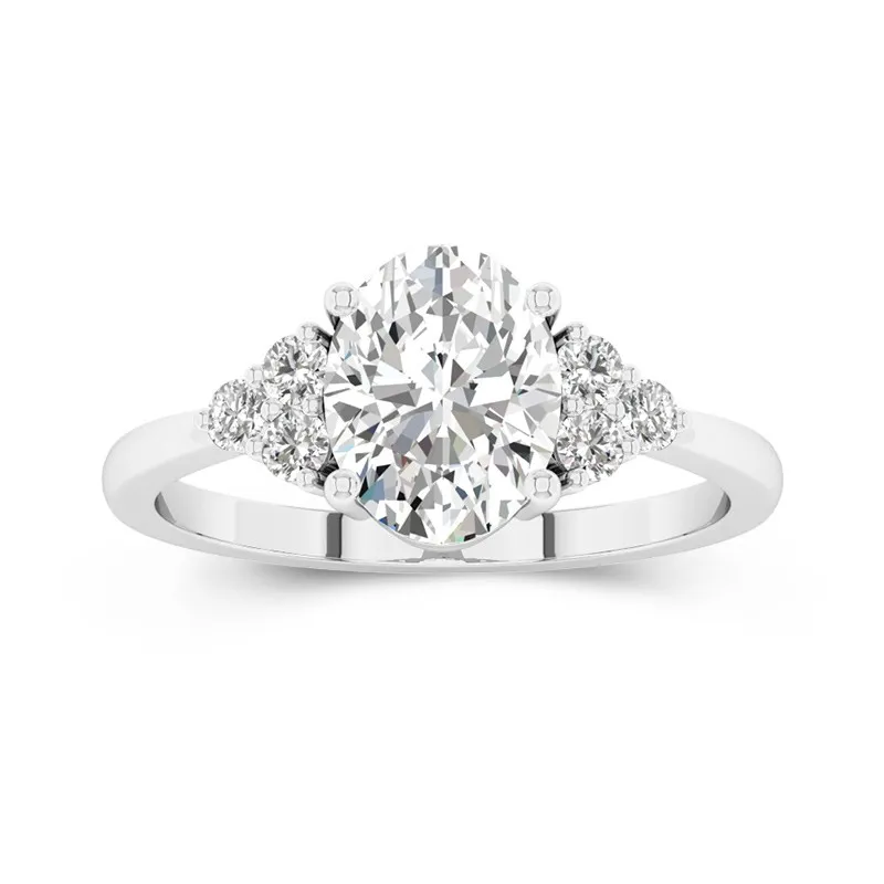 Understated Oval Cut Engagement Ring