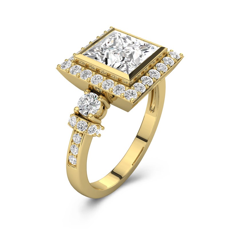 Vancaro princess cut engagement ring hotsell