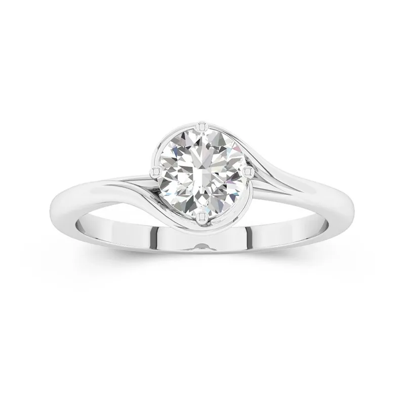 Solitaire Engagement Ring 1.00ct Moissanite