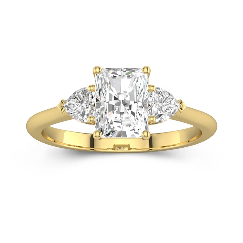 Delicate Classic Engagement Ring with Delicate Side Detail | Jacqueline's  Fine Jewelry | Morgantown, WV