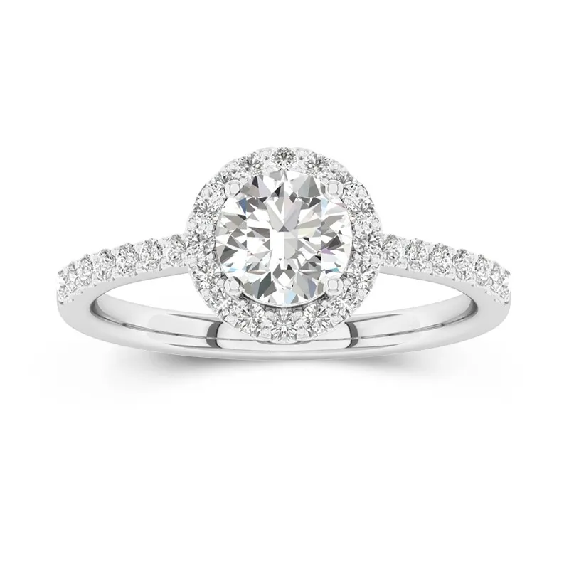 Glory Cutout Round Cut Engagement Ring