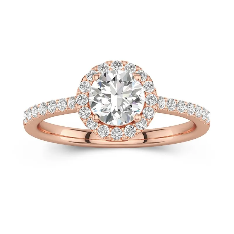 Glory Cutout Round Cut Engagement Ring