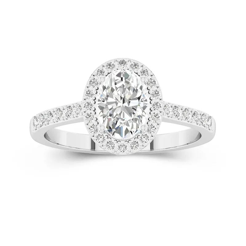 Classic Oval Cut Engagement Ring