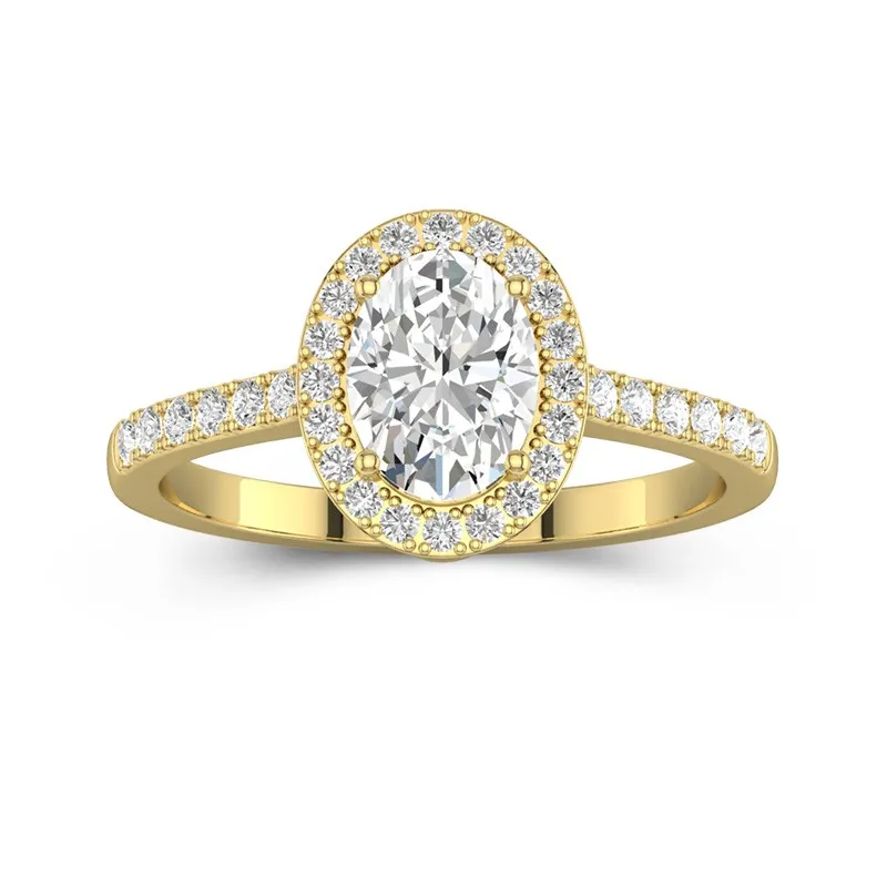 Classic Oval Cut Engagement Ring