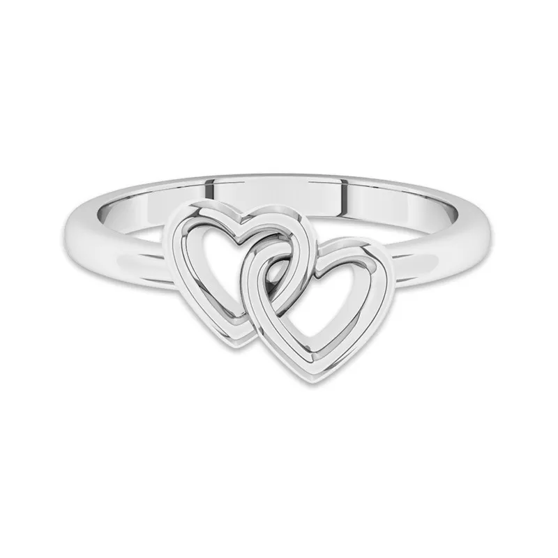Unique Heart Promise Ring