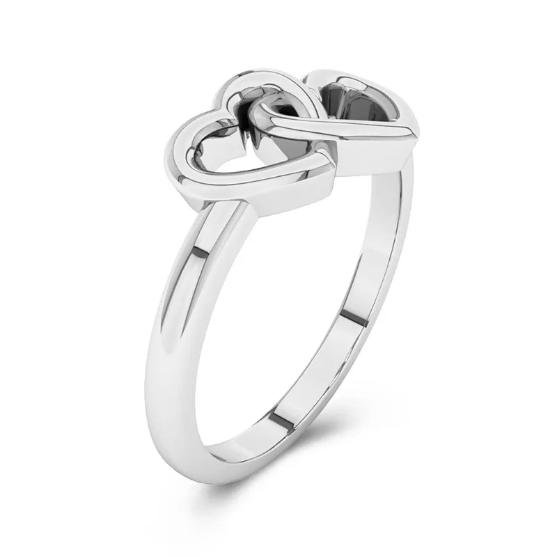 Unique Heart Promise Ring