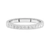 Minimalist Stackable Moissanite Wedding Ring