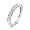 Milgrain Rope Pavé Wedding Ring