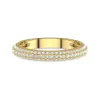 Beaded Pavé Wedding Ring