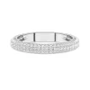 Beaded Pavé Wedding Ring