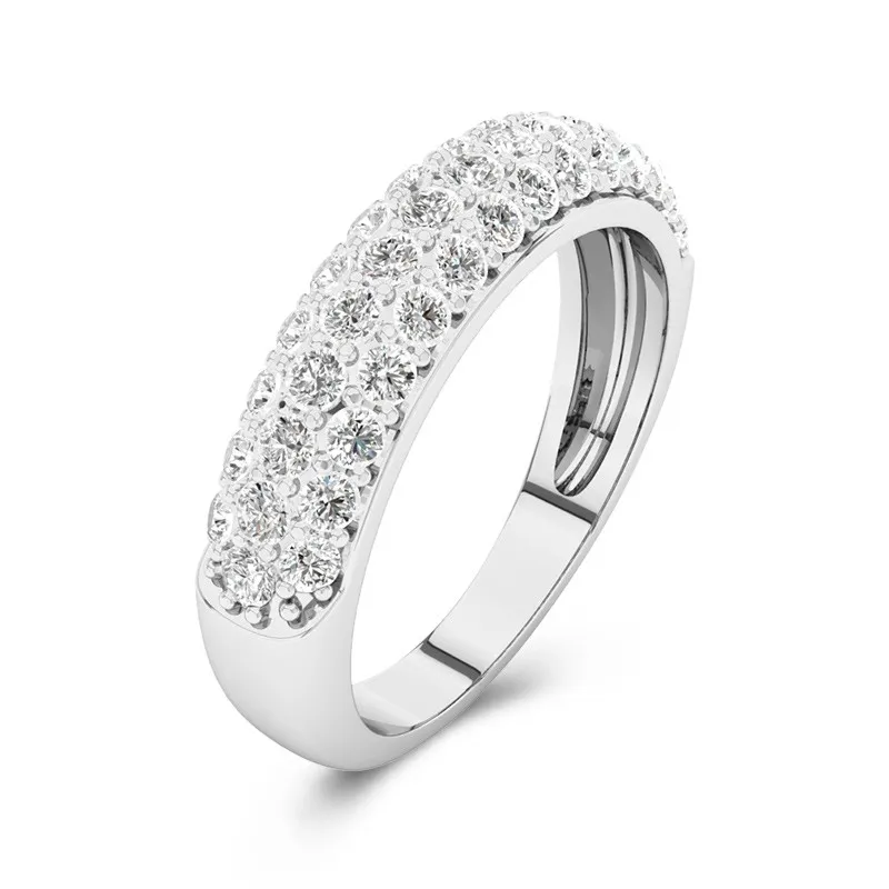 Le luxe Moissanite Bague de mariage