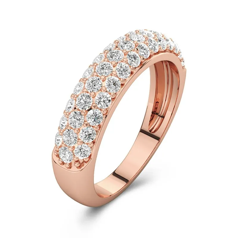 Luxury Moissanite Wedding Ring