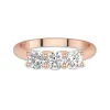 925 Sterling Silver Moissanite Wedding Ring