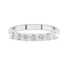 Delicate Stackable Moissanite Wedding Ring