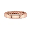 Understated Rope Wedding Ring