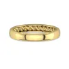 Understated Rope Wedding Ring