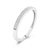 Beaded Pavé Wedding Ring