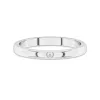 Minimalist Stackable Heart Moissanite Wedding Ring