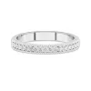 Moderne Charmant Corde Moissanite Bague de mariage