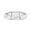 Graceful Moissanite Wedding Band