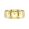 Wide Men 18K Gold Wedding Band