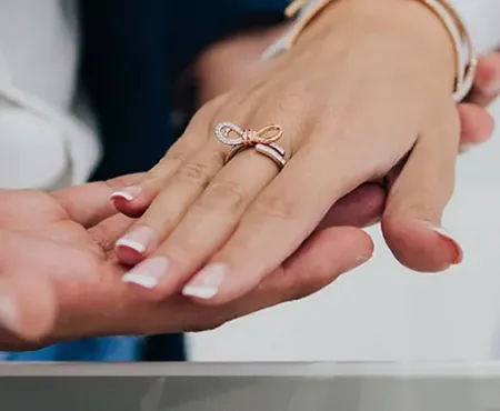 Kissing Wedding Couple