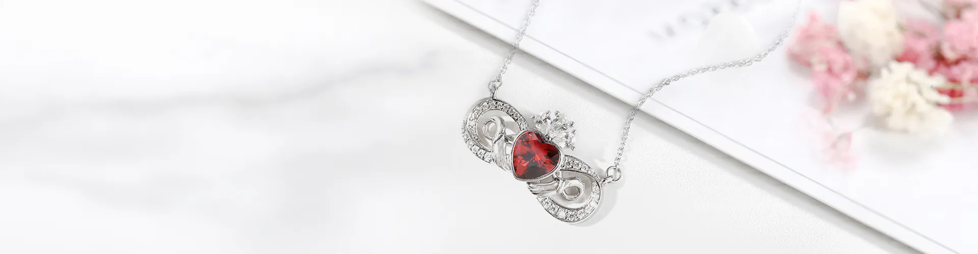 Claddagh Silver Necklace