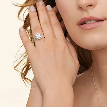 split shank emerald engagement ring