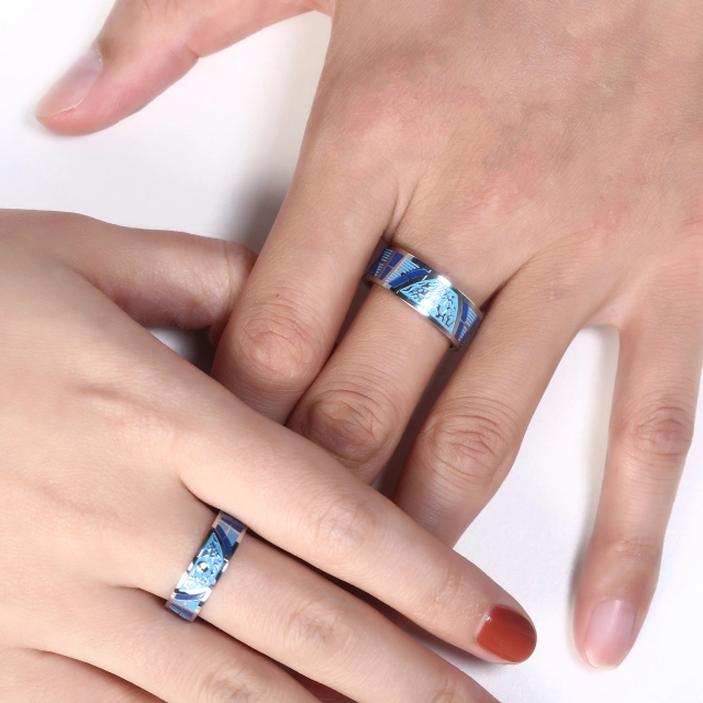 Unique Ring For Couple