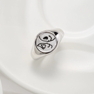 Gothic Skull Ring For Women