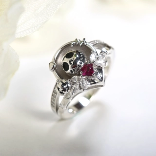 Gothic Unique Skull Ring