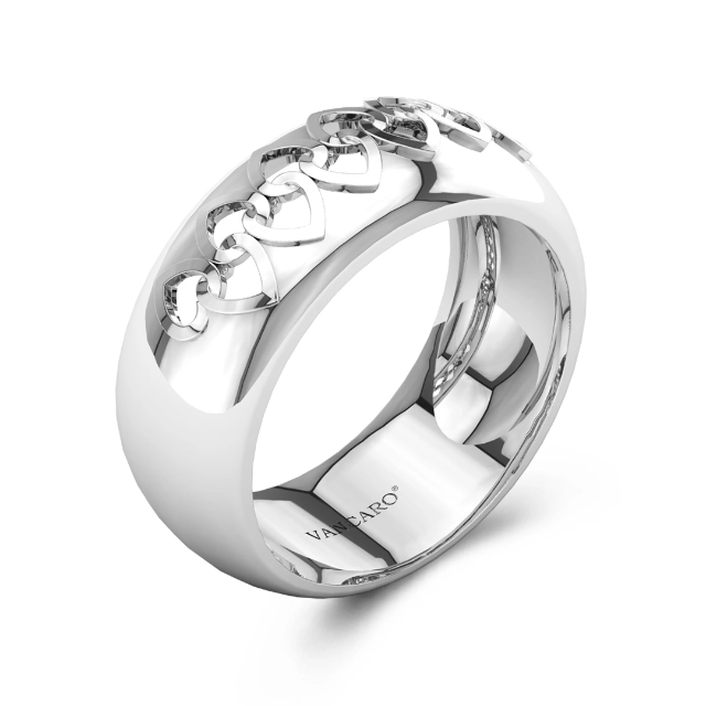 Unique Heart Ring For Women Men Couple