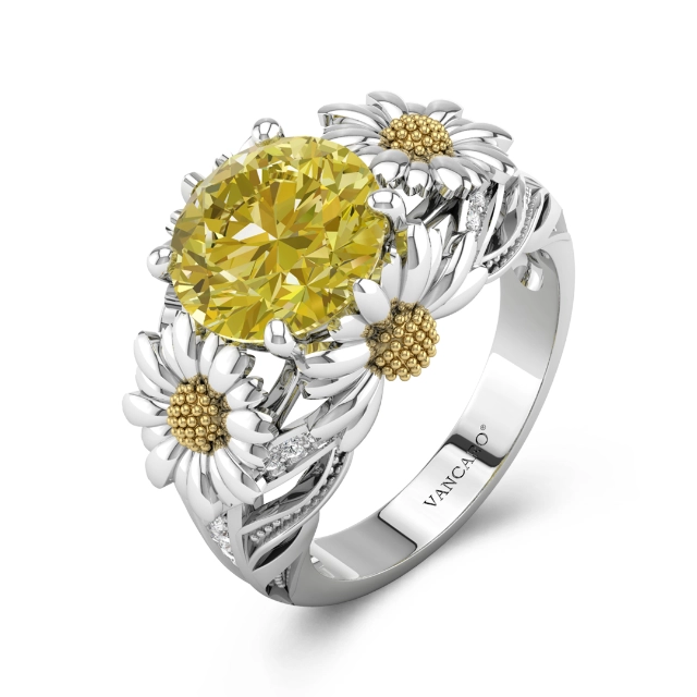 Nature Daisy Ring