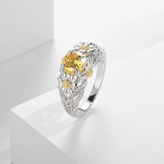 Nature Daisy Ring