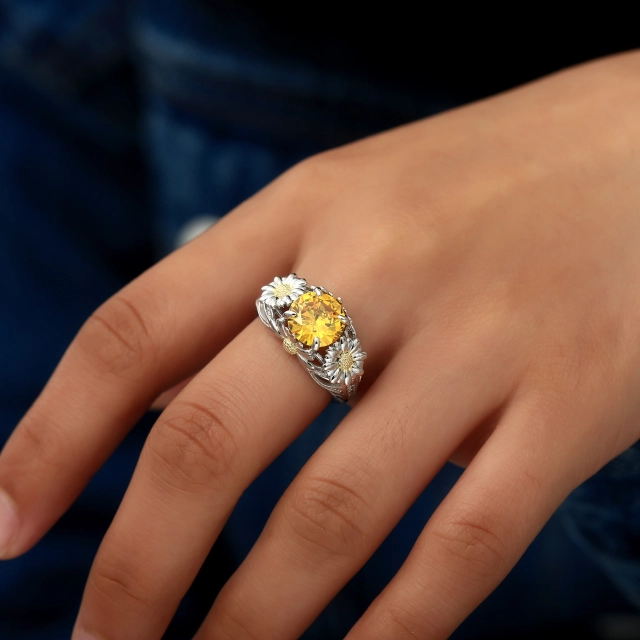 Nature Daisy Ring