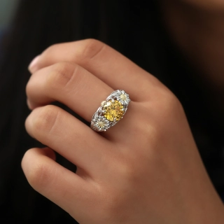 Nature Marguerite Bague