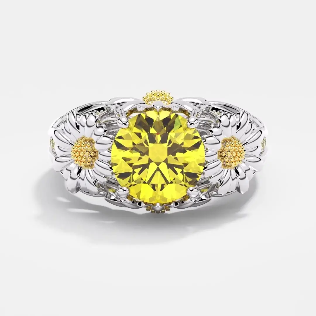 Nature Daisy Ring