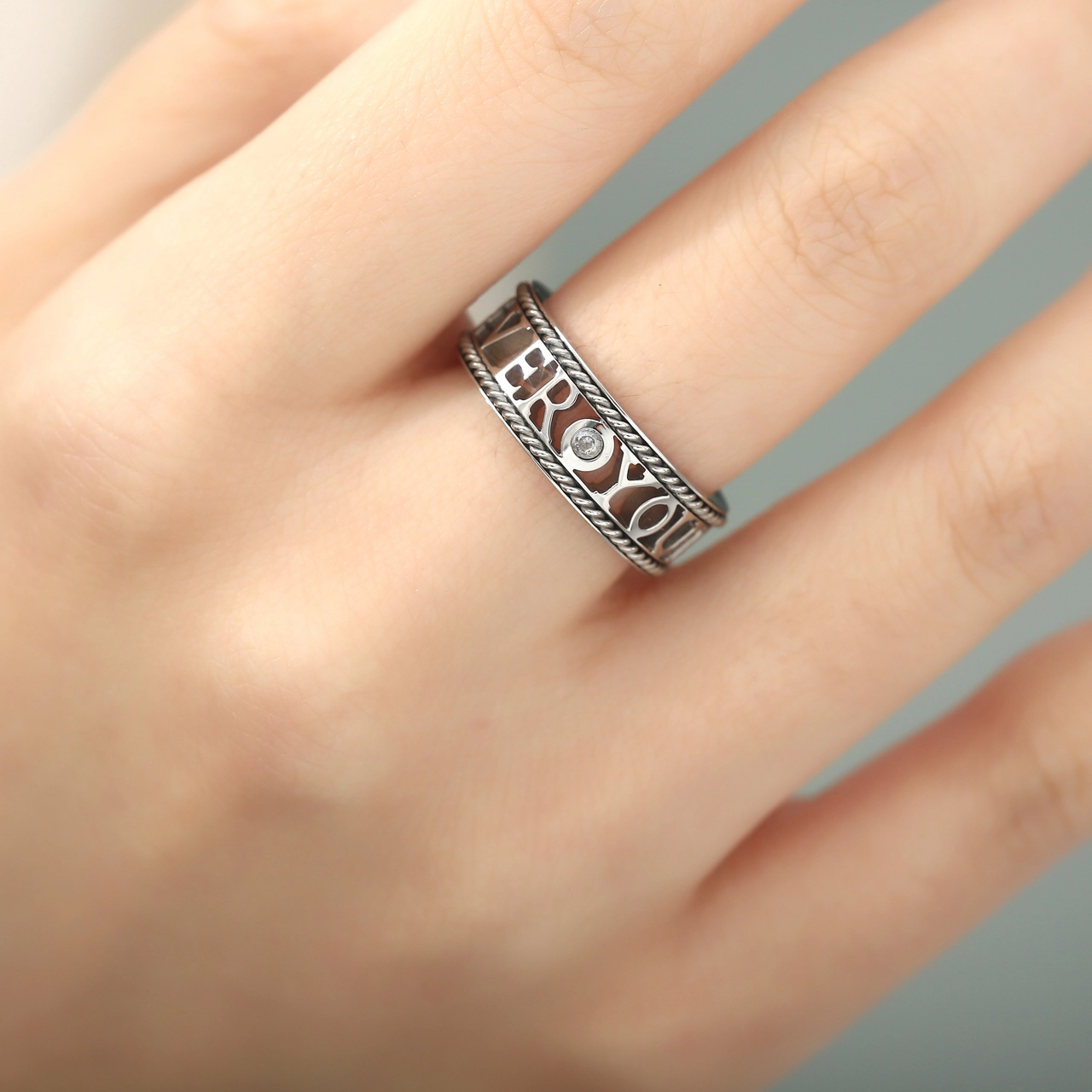 Unique Letter Ring