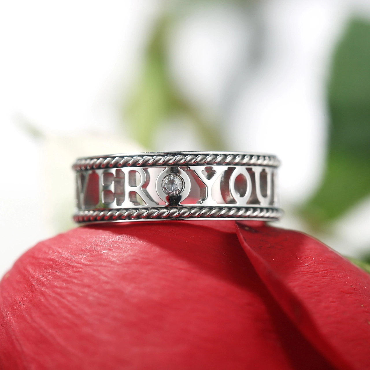 Unique Letter Ring