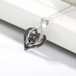 Classic Infinity Heart Anchor Pendant Necklace