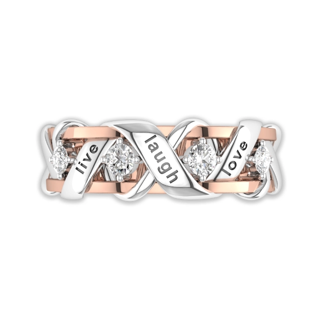 Unique Letter Ring For Women